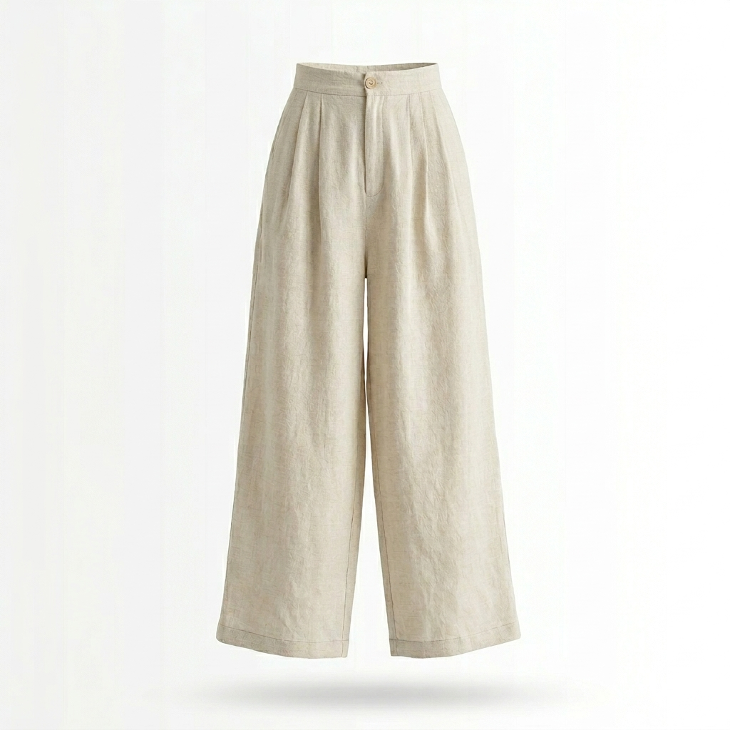 Waschbare, bequeme, halbelastische, locker sitzende, bodenlange Hose