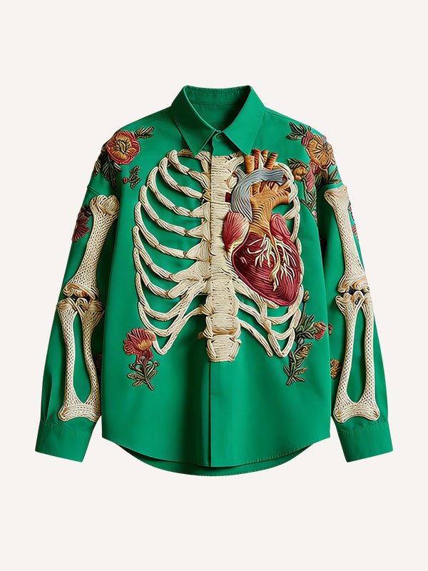 Fashion Casual Printed Polyester Sweater