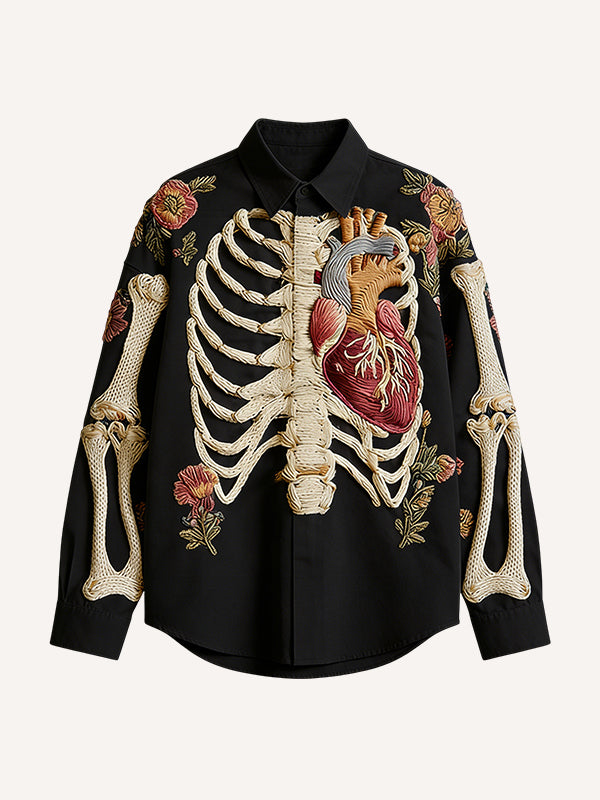 Fashion Casual Printed Polyester Sweater